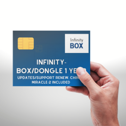 Infinity-Box/Dongle 1 year Updates/Support Renew, Chinese Miracle-2 included