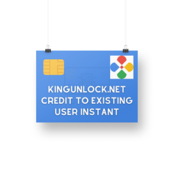 KingUnlock.net credit to existing user Instant [Samsung Unlocking]