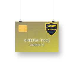 Cheetah Tool Credits