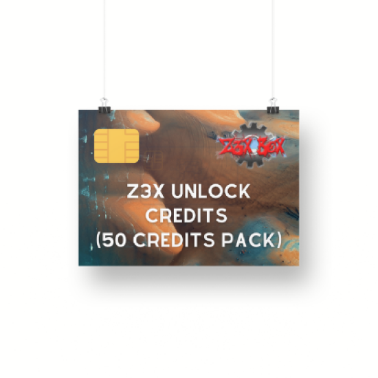 Z3X Unlock Credits ( 50 Credits Pack )